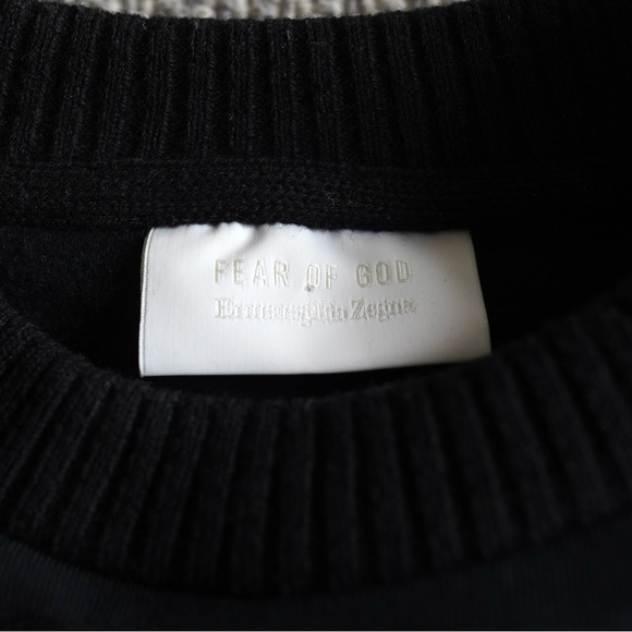 Fear of God X Ermenegildo Zegna collaboration sweater - Picture 3 of 7